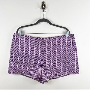 Southern Tide Zig Zag Print Shorts Size 14 NWOT